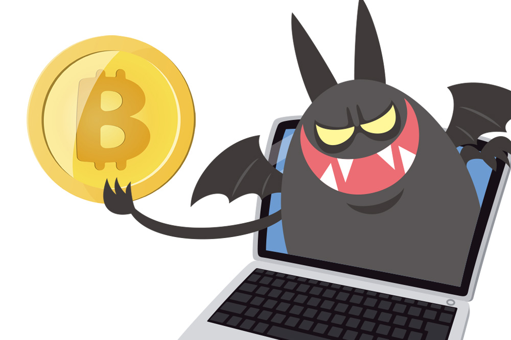 画像：ビットコイン脅迫スパムにご注意！