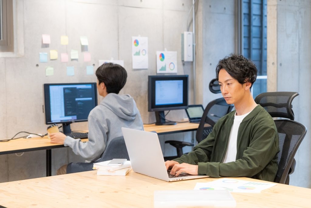 画像：安定した仕事量